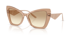 0DG4489 - Dolce & Gabbana - (Transparent Camel) Clear Gradient Light Brown - 55 - 18 - 145 MM - Ardor Eyewear 8056262293829