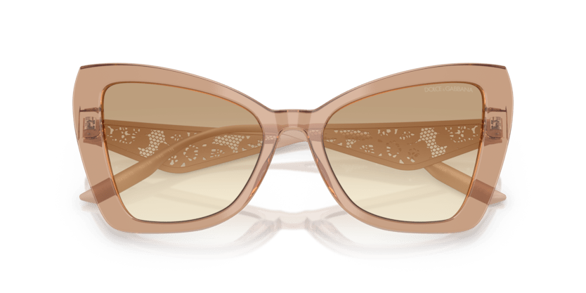 0DG4489 - Dolce & Gabbana - (Transparent Camel) Clear Gradient Light Brown - 55 - 18 - 145 MM - Ardor Eyewear 8056262293829