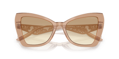 0DG4489 - Dolce & Gabbana - (Transparent Camel) Clear Gradient Light Brown - 55 - 18 - 145 MM - Ardor Eyewear 8056262293829