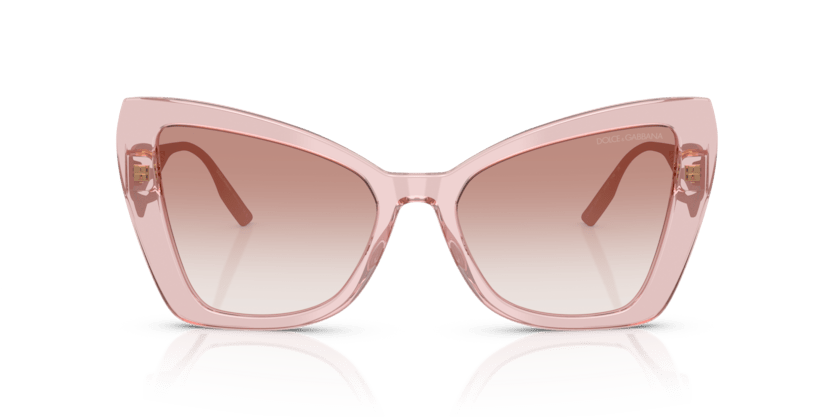 0DG4489 - Dolce & Gabbana - (Transparent Powder Pink) Clear Gradient Brown - 55 - 18 - 145 MM - Ardor Eyewear 8056262293836