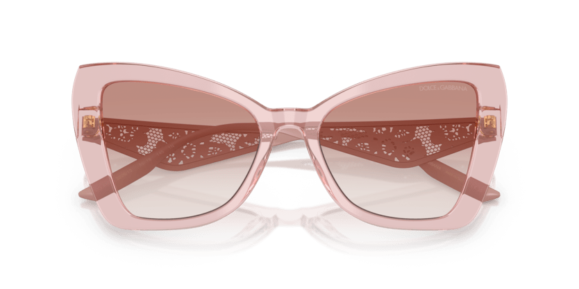 0DG4489 - Dolce & Gabbana - (Transparent Powder Pink) Clear Gradient Brown - 55 - 18 - 145 MM - Ardor Eyewear 8056262293836