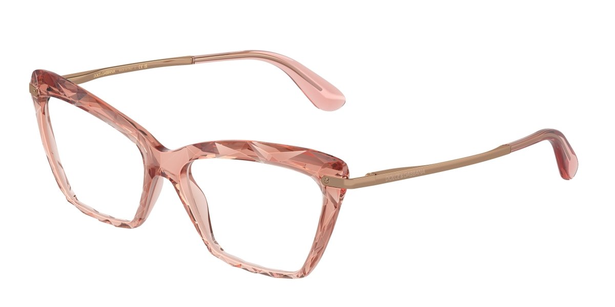 0DG5025 - Dolce & Gabbana - Pink - (Transparent Pink 3148) - 53 - 15 - 140 MM - Ardor Eyewear 8053672777895