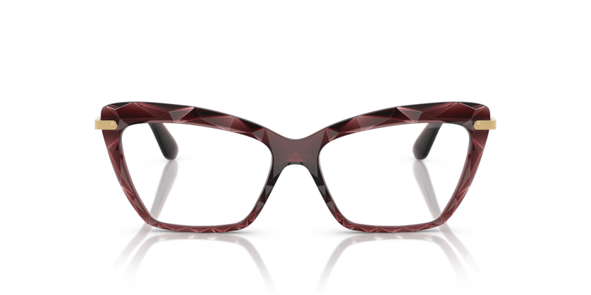 0DG5025 - Dolce & Gabbana - Red - (Transparent Bordeaux 3045) - 53 - 15 - 140 MM - Ardor Eyewear 8056262301371