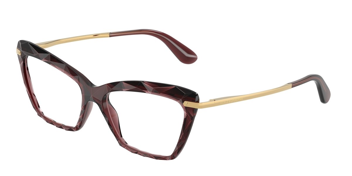 0DG5025 - Dolce & Gabbana - Red - (Transparent Bordeaux 3045) - 53 - 15 - 140 MM - Ardor Eyewear 8056262301371