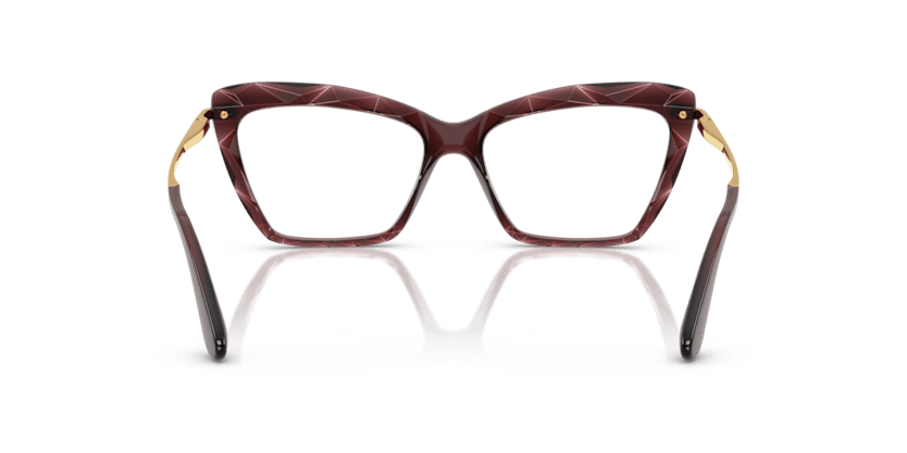 0DG5025 - Dolce & Gabbana - Red - (Transparent Bordeaux 3045) - 53 - 15 - 140 MM - Ardor Eyewear 8056262301371