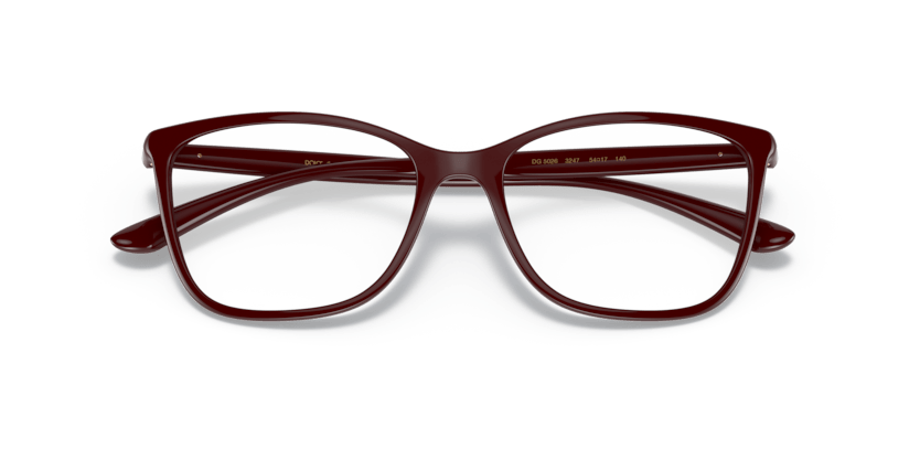 0DG5026 - Dolce & Gabbana - Red - (Bordeaux 3247) - 54 - 17 - 140 MM - Ardor Eyewear 8056597673969