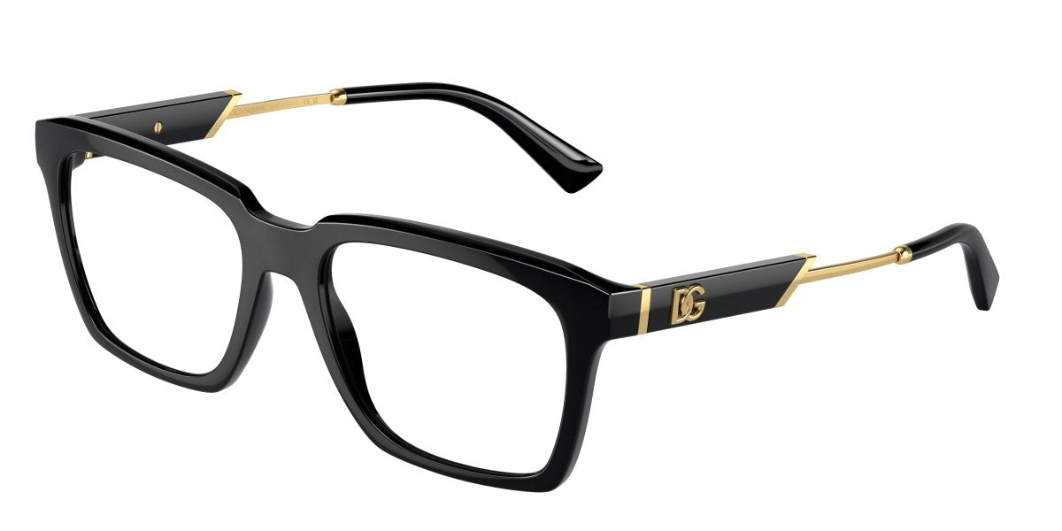 0DG5104 - Dolce & Gabbana - Black - (Black 501) - 54 - 18 - 145 MM - Ardor Eyewear 8056597849029