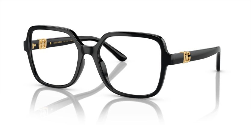 0DG5105U - Dolce & Gabbana - Black - (Black 501) - 53 - 18 - 145 MM - Ardor Eyewear 8056597949408