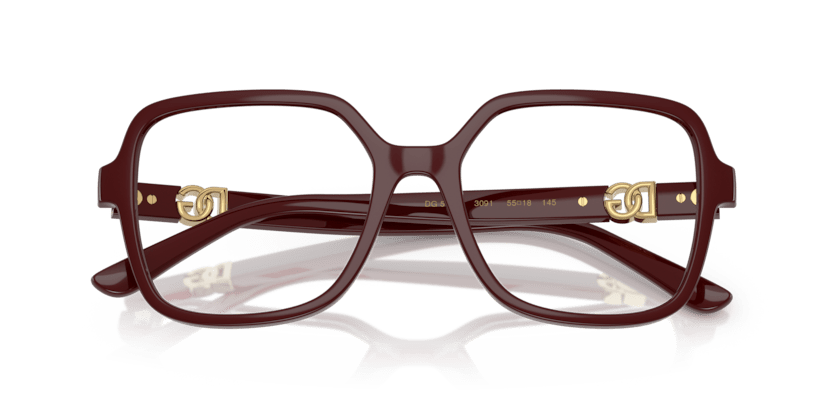 0DG5105U - Dolce & Gabbana - Red - (Bordeaux 3091) - 53 - 18 - 145 MM - Ardor Eyewear 8056262302637