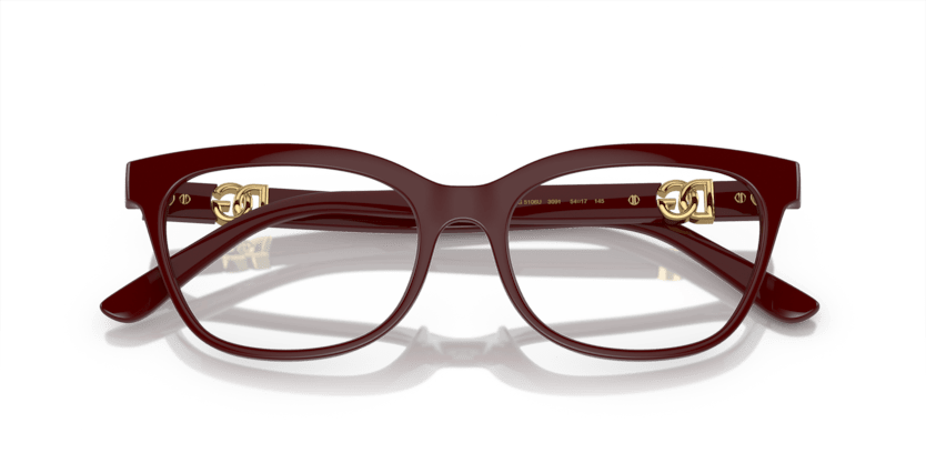 0DG5106U - Dolce & Gabbana - Red - (Bordeaux 3091) - 54 - 17 - 145 MM - Ardor Eyewear 8056597949125