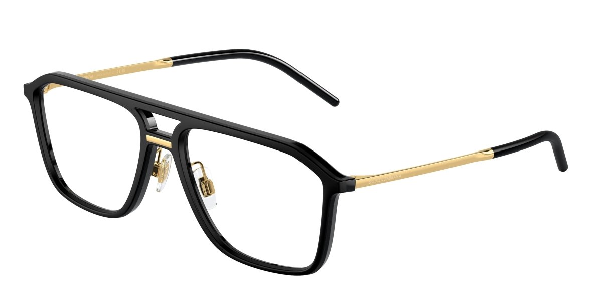 0DG5107 - Dolce & Gabbana - Black - (Black 2525) - 55 - 16 - 145 MM - Ardor Eyewear 8056597951685