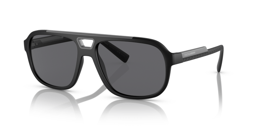 0DG6179 - Dolce & Gabbana - (Matte Black) Polarized Dark Grey - 58 - 16 - 145 MM - Ardor Eyewear 8056597759106