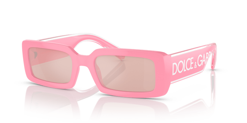 0DG6187 - Dolce & Gabbana - (Pink) Light Pink Mirror Silver - 53 - 20 - 145 MM - Ardor Eyewear 8056597859585