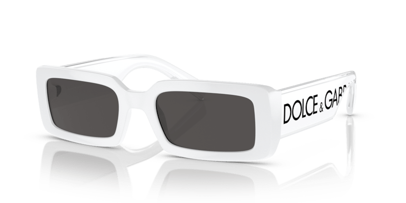 0DG6187 - Dolce & Gabbana - (White) Dark Grey - 53 - 20 - 145 MM - Ardor Eyewear 8056597845861