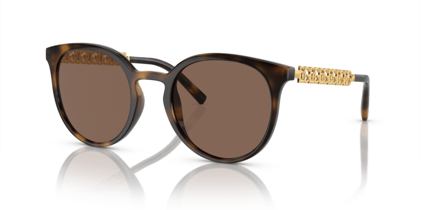 0DG6189U - Dolce & Gabbana - (Havana) Dark Brown - 52 - 22 - 140 MM - Ardor Eyewear 8056597949910