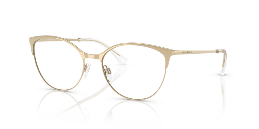 0EA1087 - Emporio Armani - Gold - (Shiny Pale Gold 3013) - 54 - 17 - 140 MM - Ardor Eyewear 8056262297148