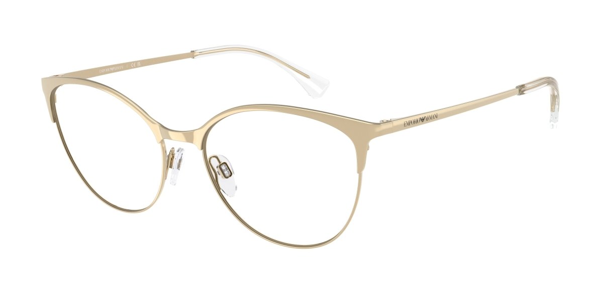 0EA1087 - Emporio Armani - Gold - (Shiny Pale Gold 3013) - 54 - 17 - 140 MM - Ardor Eyewear 8056262297148