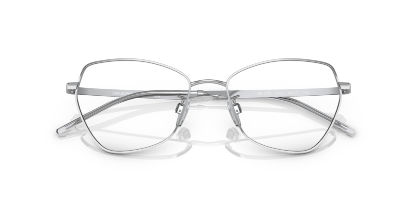 0EA1133 - Emporio Armani - Silver - (Shiny Silver 3015) - 53 - 17 - 140 MM - Ardor Eyewear 8056597606141