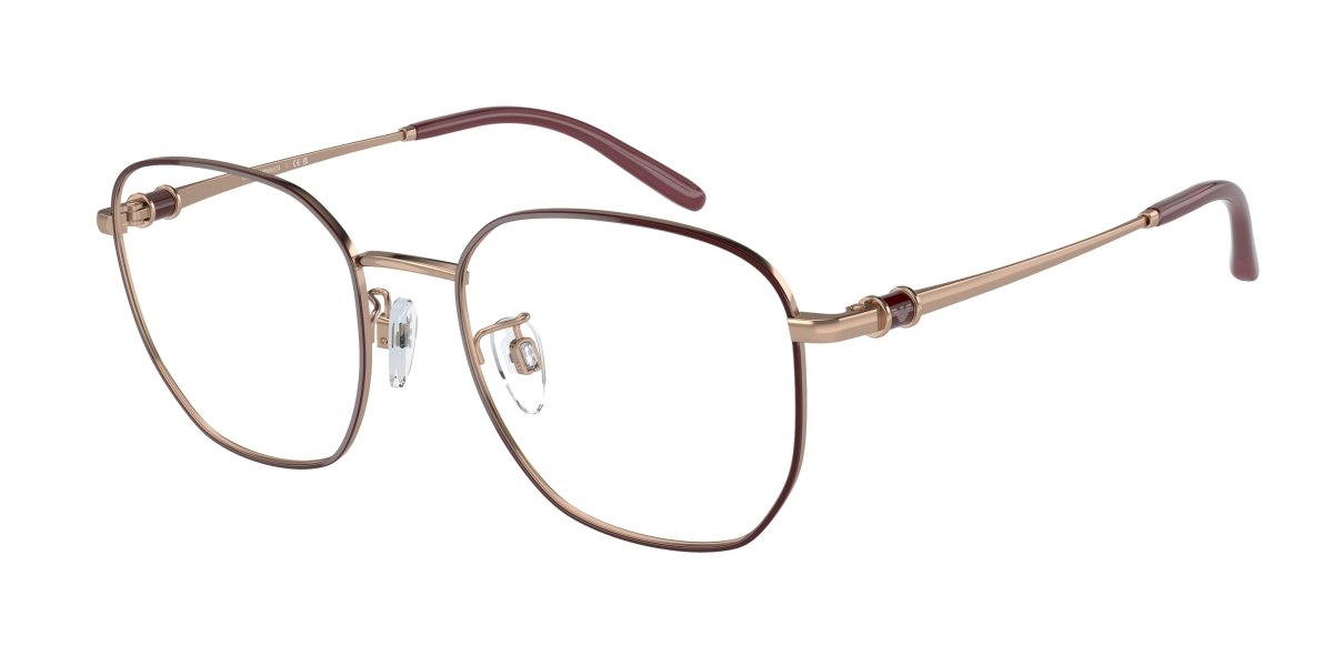 0EA1134D - Emporio Armani - Gold - (Rose Gold/Bordeaux 3334) - 53 - 19 - 140 MM - Ardor Eyewear 8056597979016