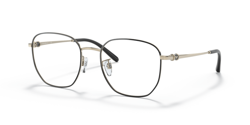 0EA1134D - Emporio Armani - Gold - (Shiny Pale Gold/Black 3082) - 53 - 19 - 140 MM - Ardor Eyewear 8056597630115