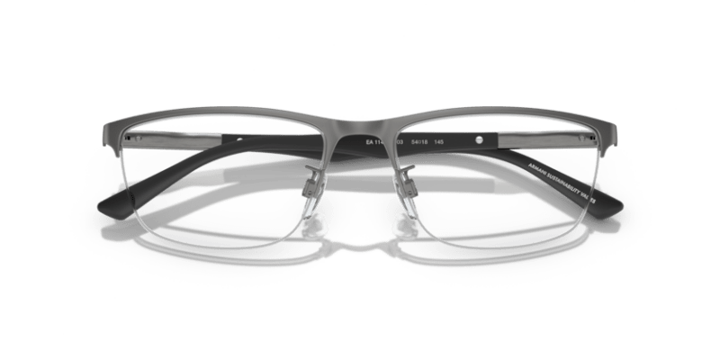 Emporio Armani 0EA1142 Matte Gunmetal 8056597819954