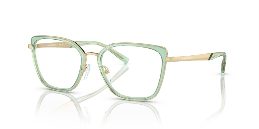 0EA1152 - Emporio Armani - Gold - (Shiny Pale Gold 3363) - 50 - 17 - 140 MM - Ardor Eyewear 8056597944526