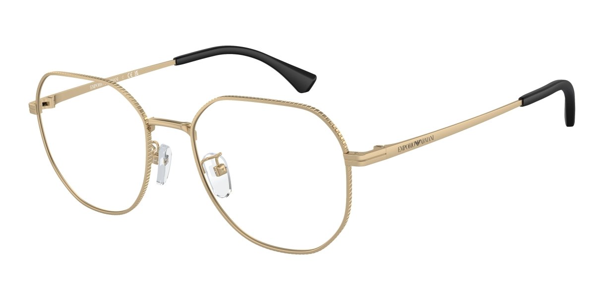 0EA1154D - Emporio Armani - Gold - (Matte Pale Gold 3002) - 54 - 19 - 145 MM - Ardor Eyewear 8056597964739