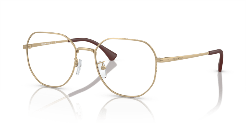 0EA1154D - Emporio Armani - Gold - (Matte Pale Gold 3371) - 52 - 19 - 145 MM - Ardor Eyewear 8056597967846