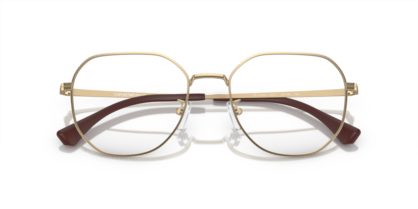 0EA1154D - Emporio Armani - Gold - (Matte Pale Gold 3371) - 52 - 19 - 145 MM - Ardor Eyewear 8056597967846