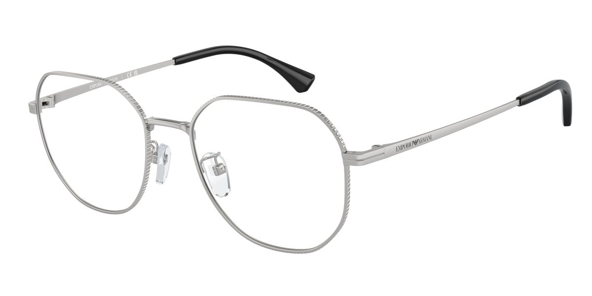 0EA1154D - Emporio Armani - Silver - (Matte Silver 3045) - 52 - 19 - 145 MM - Ardor Eyewear 8056597964760