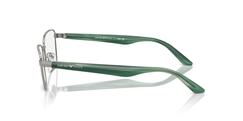 Shiny Gunmetal - 0EA1156 8056262037942 Emporio Armani Eyeglasses Woman Irregular