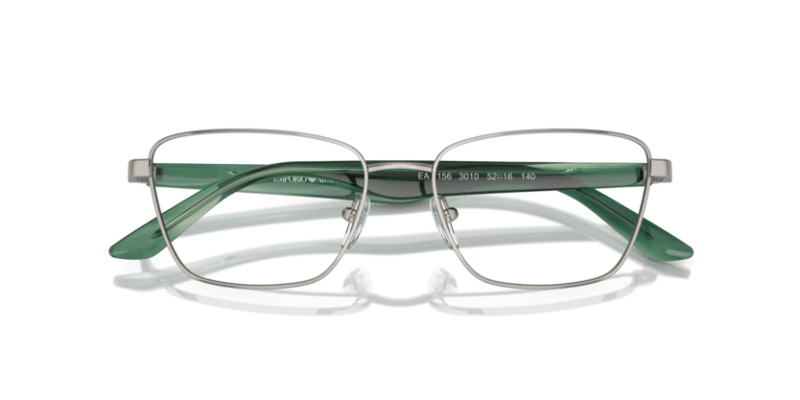 Shiny Gunmetal - 0EA1156 8056262037942 Emporio Armani Eyeglasses Woman Irregular