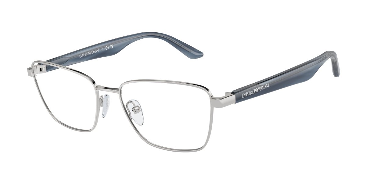 0EA1156 - Emporio Armani - Silver - (Shiny Silver 3015) - 52 - 16 - 140 MM - Ardor Eyewear 8056262037973