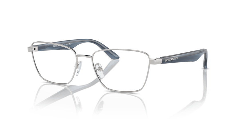 0EA1156 - Emporio Armani - Silver - (Shiny Silver 3015) - 52 - 16 - 140 MM - Ardor Eyewear 8056262037973