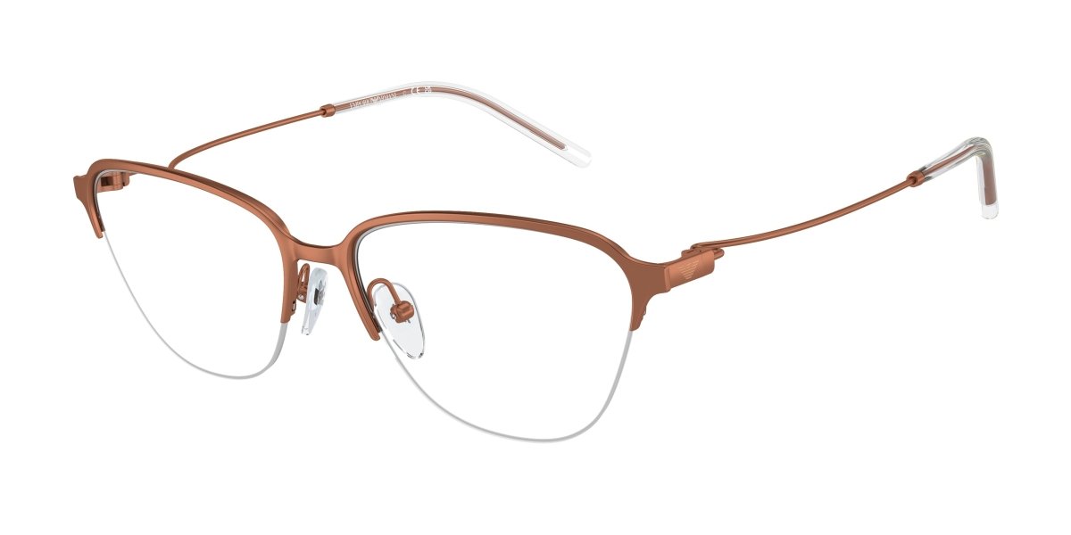 0EA1161 - Emporio Armani - Brown - (Shiny Brown 3381) - 54 - 16 - 140 MM - Ardor Eyewear 8056262036709