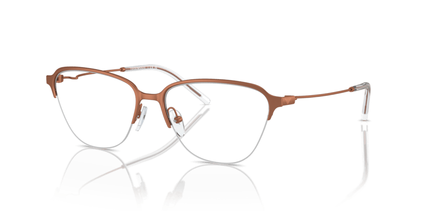 0EA1161 - Emporio Armani - Brown - (Shiny Brown 3381) - 54 - 16 - 140 MM - Ardor Eyewear 8056262036709