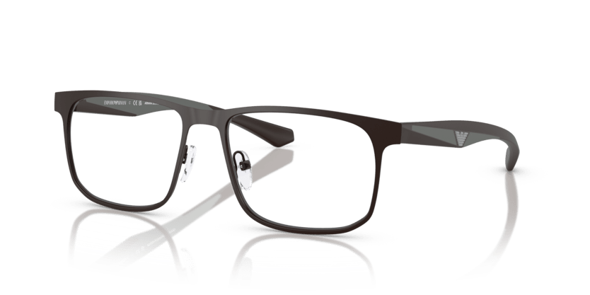 0EA1163 - Emporio Armani - Brown - (Matte Brown 3390) - 53 - 17 - 145 MM - Ardor Eyewear 8056262235409