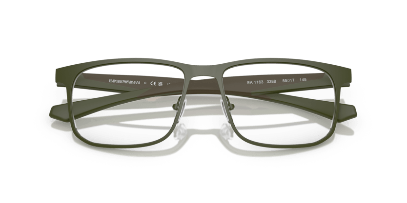 0EA1163 - Emporio Armani - Green - (Matte Green 3388) - 53 - 17 - 145 MM - Ardor Eyewear 8056262235362