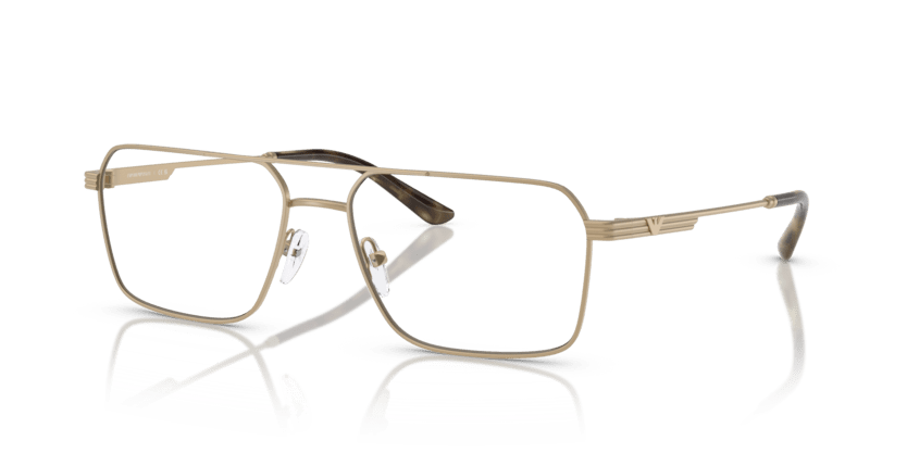 0EA1166 - Emporio Armani - Gold - (Matte Pale Gold 3002) - 55 - 17 - 145 MM - Ardor Eyewear 8056262242124