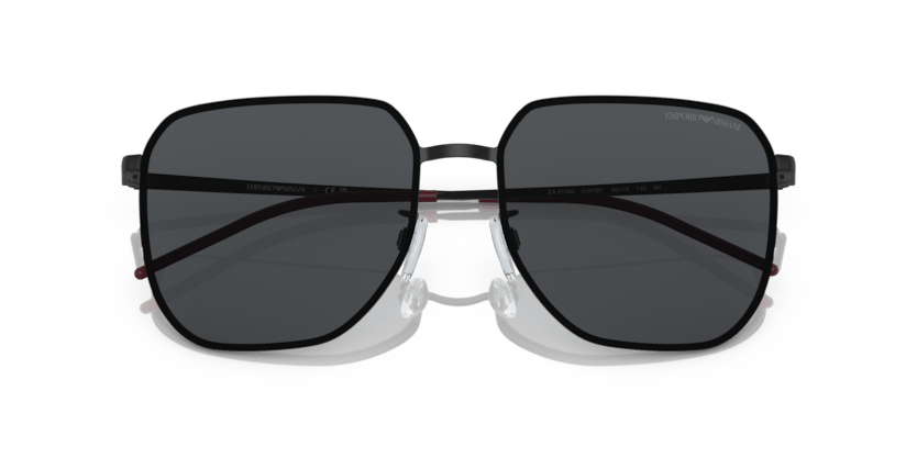 0EA2135D - Emporio Armani - Black - (Matte Black 319187) - 60 - 17 - 145 MM - Ardor Eyewear 8056597781497