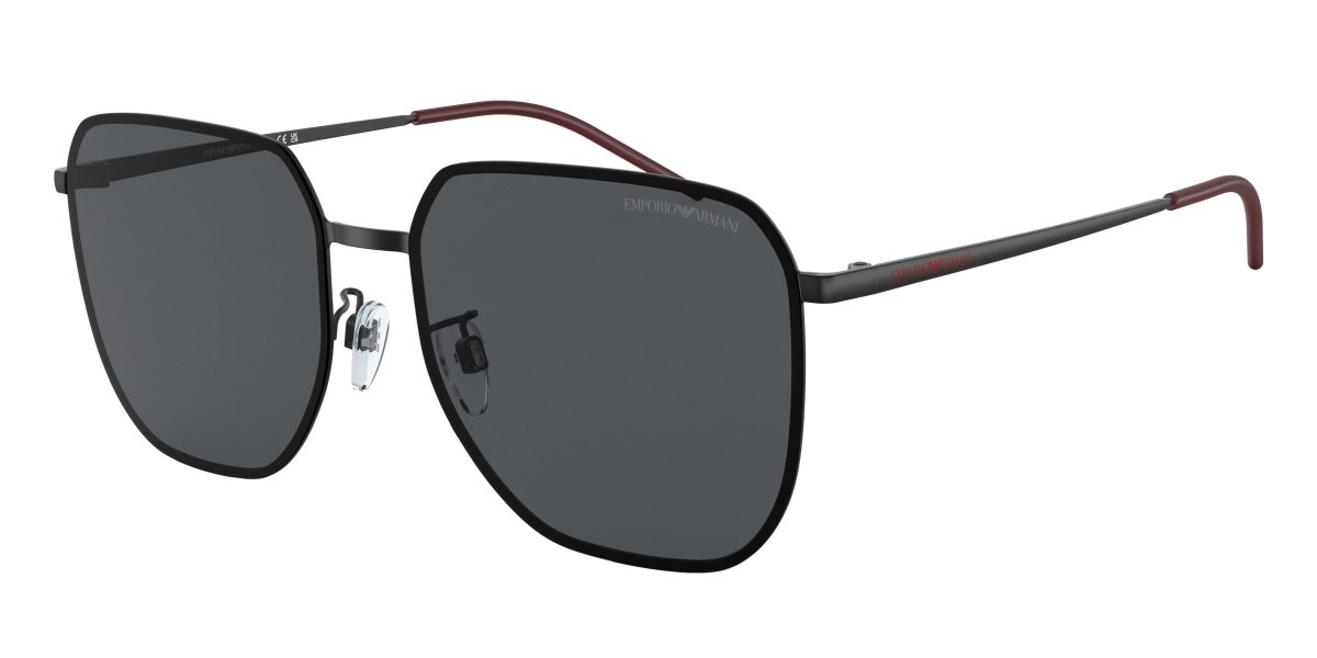 0EA2135D - Emporio Armani - Black - (Matte Black 319187) - 60 - 17 - 145 MM - Ardor Eyewear 8056597781497