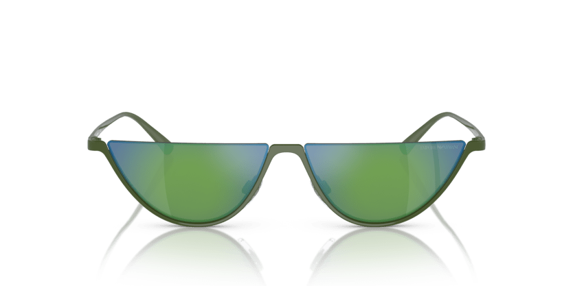 0EA2143 - Emporio Armani - (Shiny Green) Green Mirror Green - 57 - 12 - 145 MM - Ardor Eyewear 8056597834766