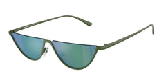 0EA2143 - Emporio Armani - (Shiny Green) Green Mirror Green - 57 - 12 - 145 MM - Ardor Eyewear 8056597834766