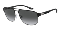 0EA2144 - Emporio Armani - (Matte Gunmetal/Black) Polar Grey Gradient Polarized - 60 - 16 - 145 MM - Ardor Eyewear 8056597944847