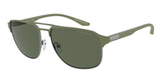 0EA2144 - Emporio Armani - (Matte Gunmetal/Sage Green) Dark Green - 60 - 16 - 145 MM - Ardor Eyewear 8056597944861