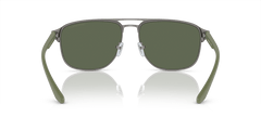 0EA2144 - Emporio Armani - (Matte Gunmetal/Sage Green) Dark Green - 60 - 16 - 145 MM - Ardor Eyewear 8056597944861