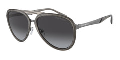 0EA2145 - Emporio Armani - (Shiny Transparent Smoke) Gradient Grey - 59 - 16 - 145 MM - Ardor Eyewear 8056597950794