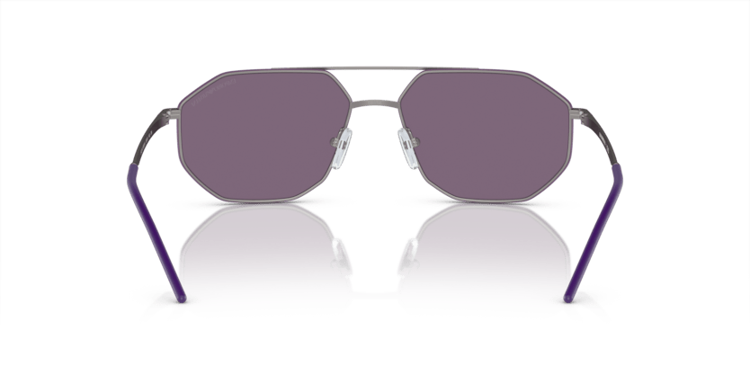 0EA2147 - Emporio Armani - (Matte Gunmetal) Violet - 58 - 16 - 145 MM - Ardor Eyewear 8056597947299