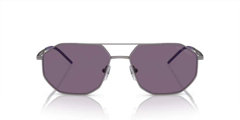 0EA2147 - Emporio Armani - (Matte Gunmetal) Violet - 58 - 16 - 145 MM - Ardor Eyewear 8056597947299