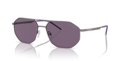 0EA2147 - Emporio Armani - (Matte Gunmetal) Violet - 58 - 16 - 145 MM - Ardor Eyewear 8056597947299